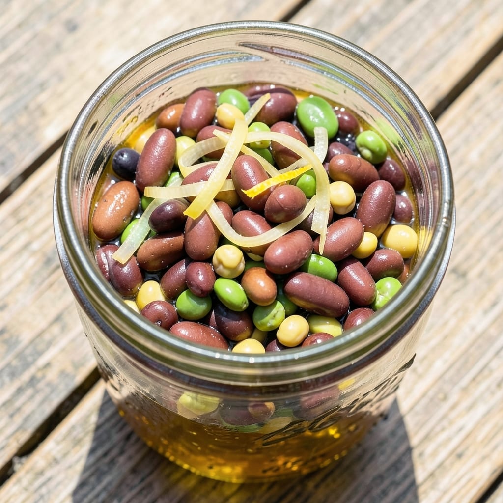5 Bean Salad Canning Recipe: Pantry-Friendly Crunch in Glass Jars