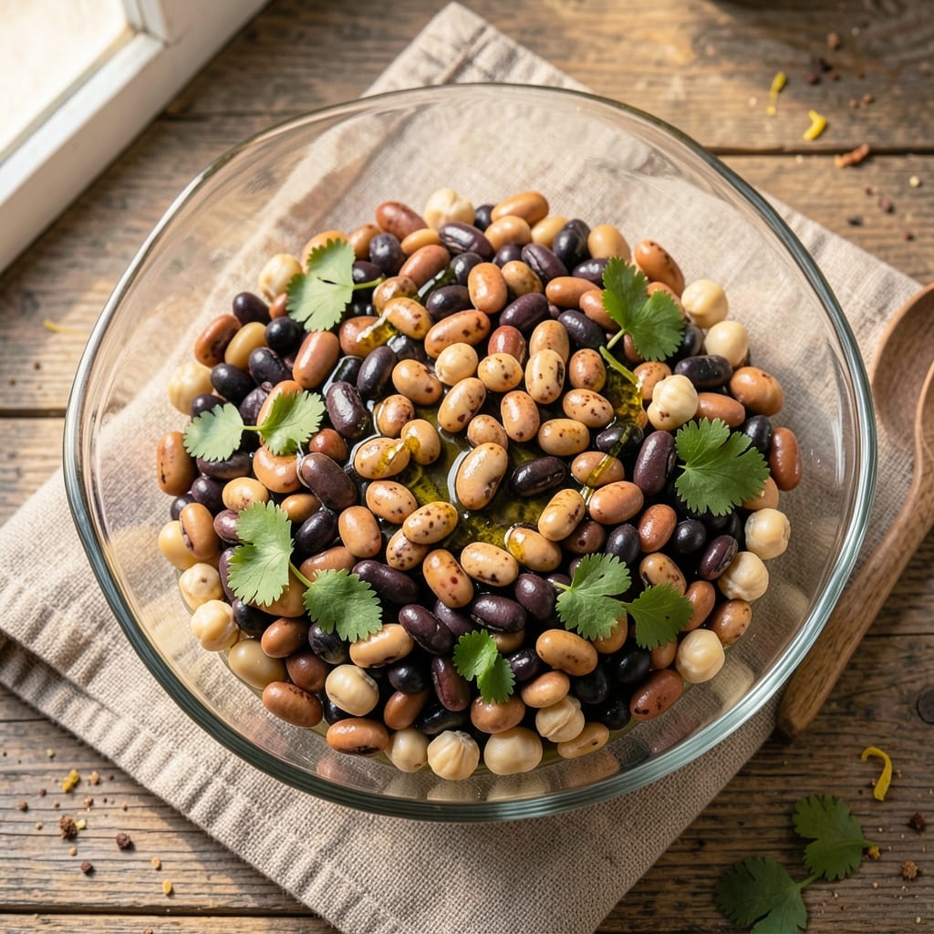 6 Bean Medley Salad Recipe: Protein-Packed Pantry Staple in 15 Minutes