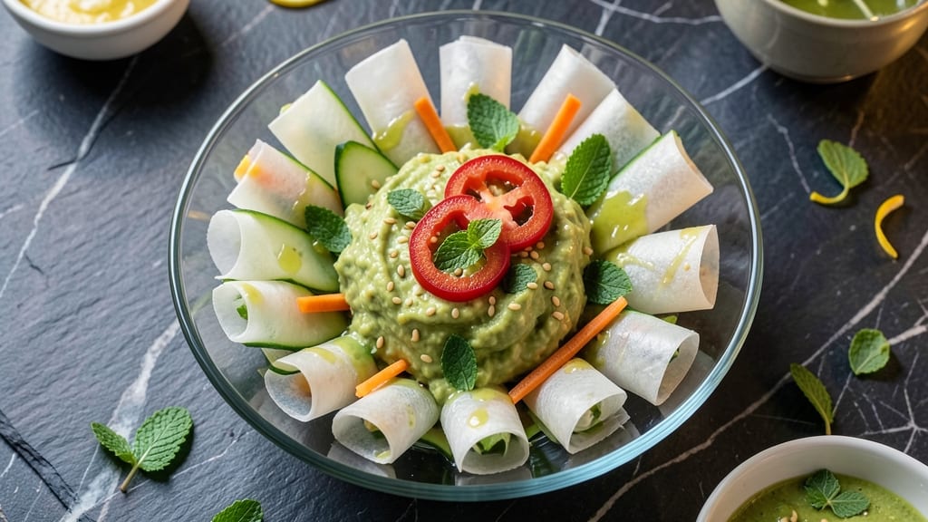 Avocado Salad Rolls Recipe: Crispy Rice Wraps With Creamy Avocado Bliss