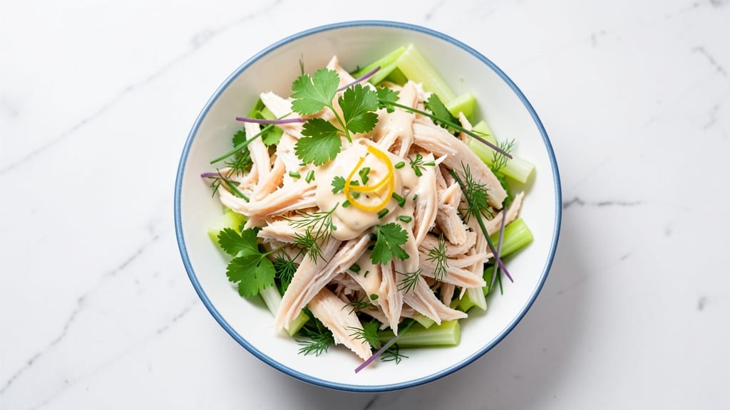 Bruegger's Bagels Chicken Salad Recipe: Herb-Infused Mayo with Crunchy Celery Bites
