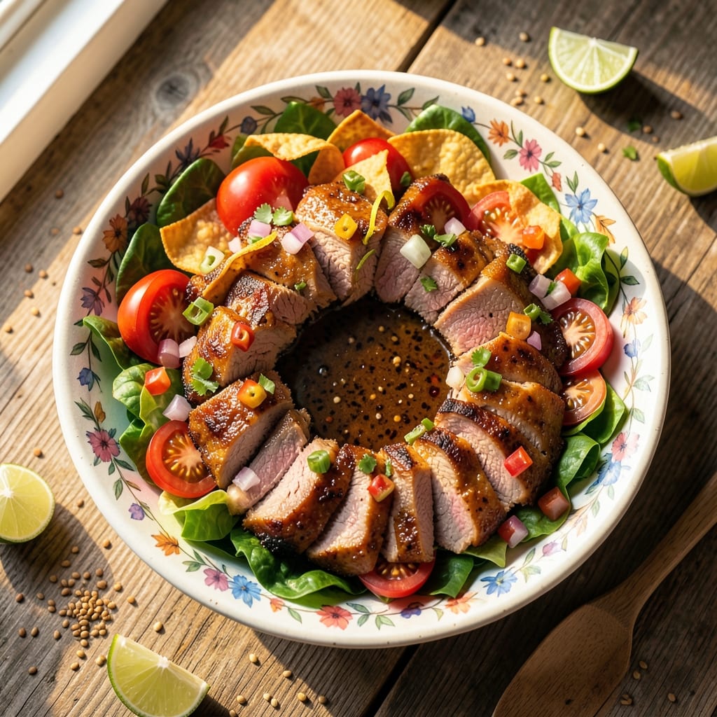 Al Pastor Salad Recipe: Smoky Chipotle and Pineapple Fiesta Crunch