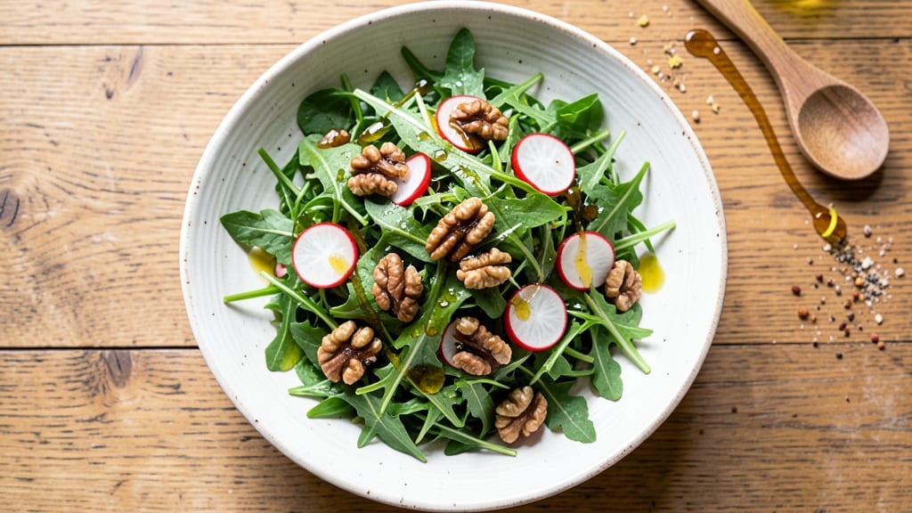Arugula Summer Salad Recipe: Bright Greens With Lemon-Herb Zing