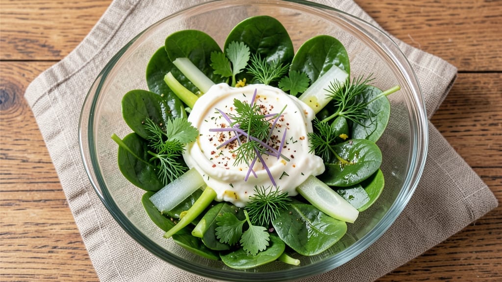 Bravo House Salad Recipe: Celery Crowns Crunch Over Tangy Herb Cream Cheese