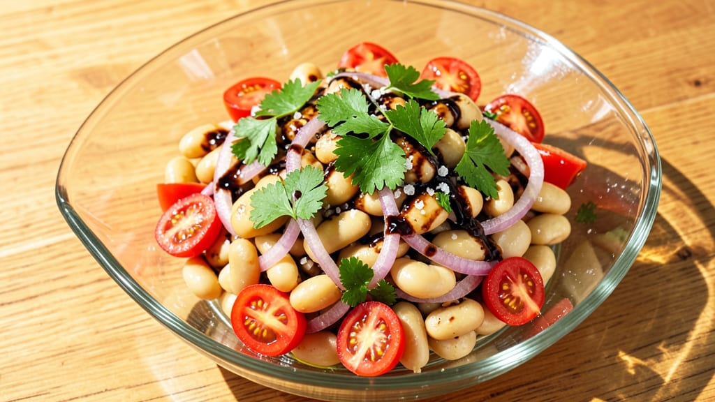 Bean Salad Recipe Balsamic Vinegar: Bright and Tangy Crunch in 15 Minutes