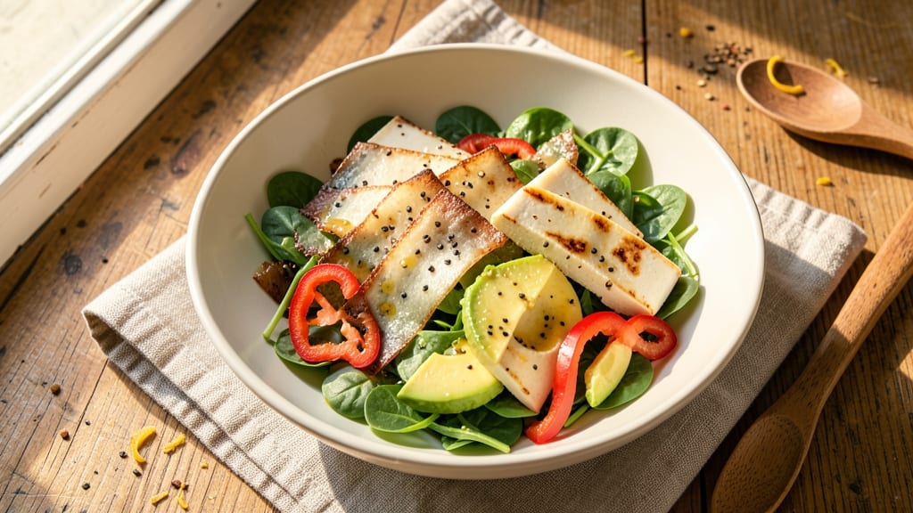 Bean Curd Skin Salad Recipe: Crispy Edges and Silky Bean Curd Delight