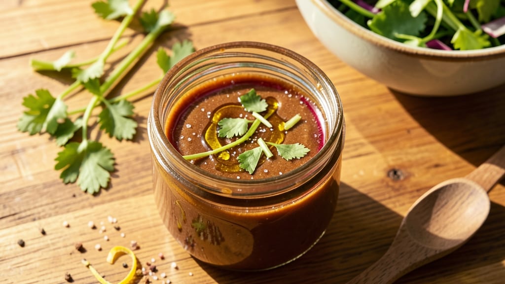 Beer Salad Dressing Recipe: Bold Malty Vinaigrette With Crisp Celery Crown