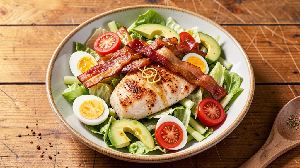 Ina Garten's Cobb Salad Recipe: Crispy Celery Crowns Over Creamy Herb Bliss