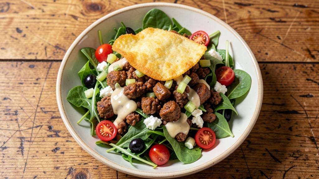 Amish Taco Salad Recipe: Crispy Celery Crown Over Smoky Chipotle Ranch Bliss