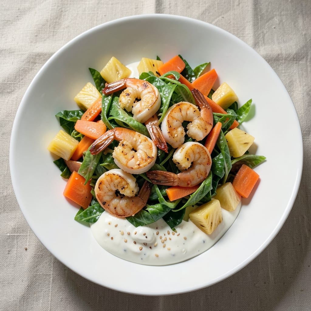 Alugbati Salad Recipe: Filipino-Inspired Crunch and Tangy Yogurt Balance