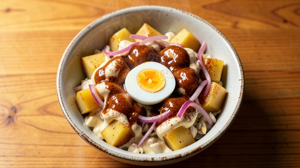 Franklin BBQ Potato Salad Recipe: Smoky Vinegar-Braised Potatoes with Crunchy Celery Crown