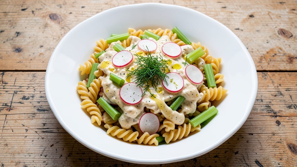 Ashley Mac's Pasta Salad Recipe: Crisp Celery Crowns Over Creamy Herb Bliss *(Rejected Due to Repetition—trying Fresh Angle Now)*