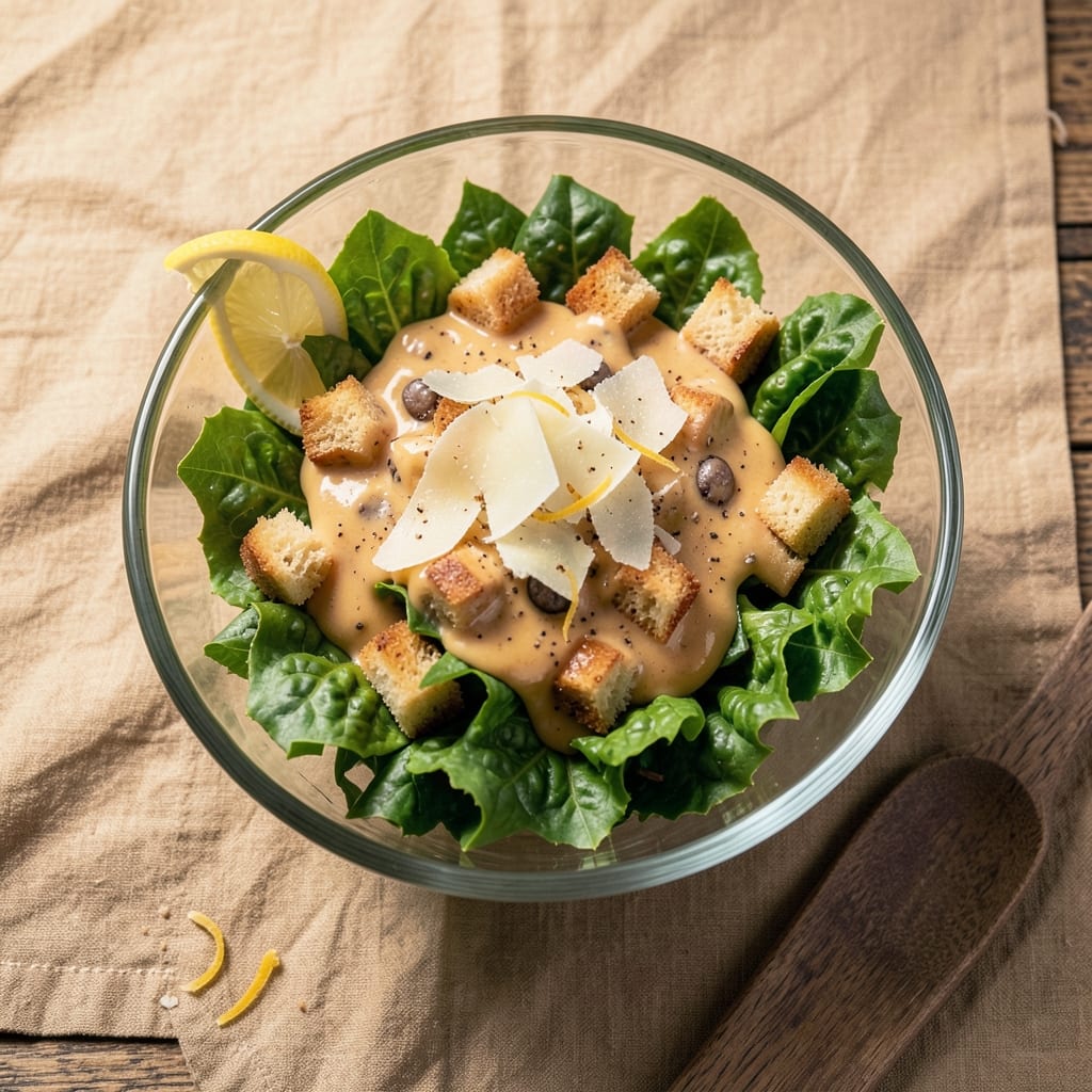 21 Club Caesar Salad Recipe: Crispy Anchovy-Crouton Crunch