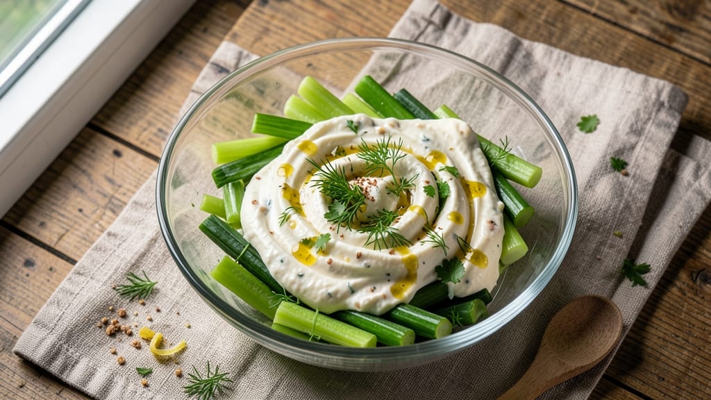 Barefoot Contessa's Antipasto Salad Recipe: Crispy Celery Crowns and Herbed Cream Cheese Bliss