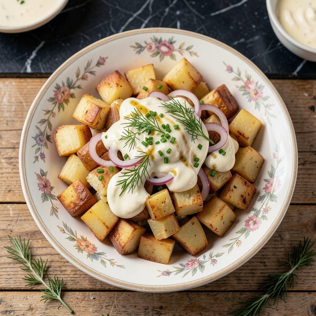 Add Potato Salad Recipe: Herb-Infused Crunch With Zero Mayo Separation
