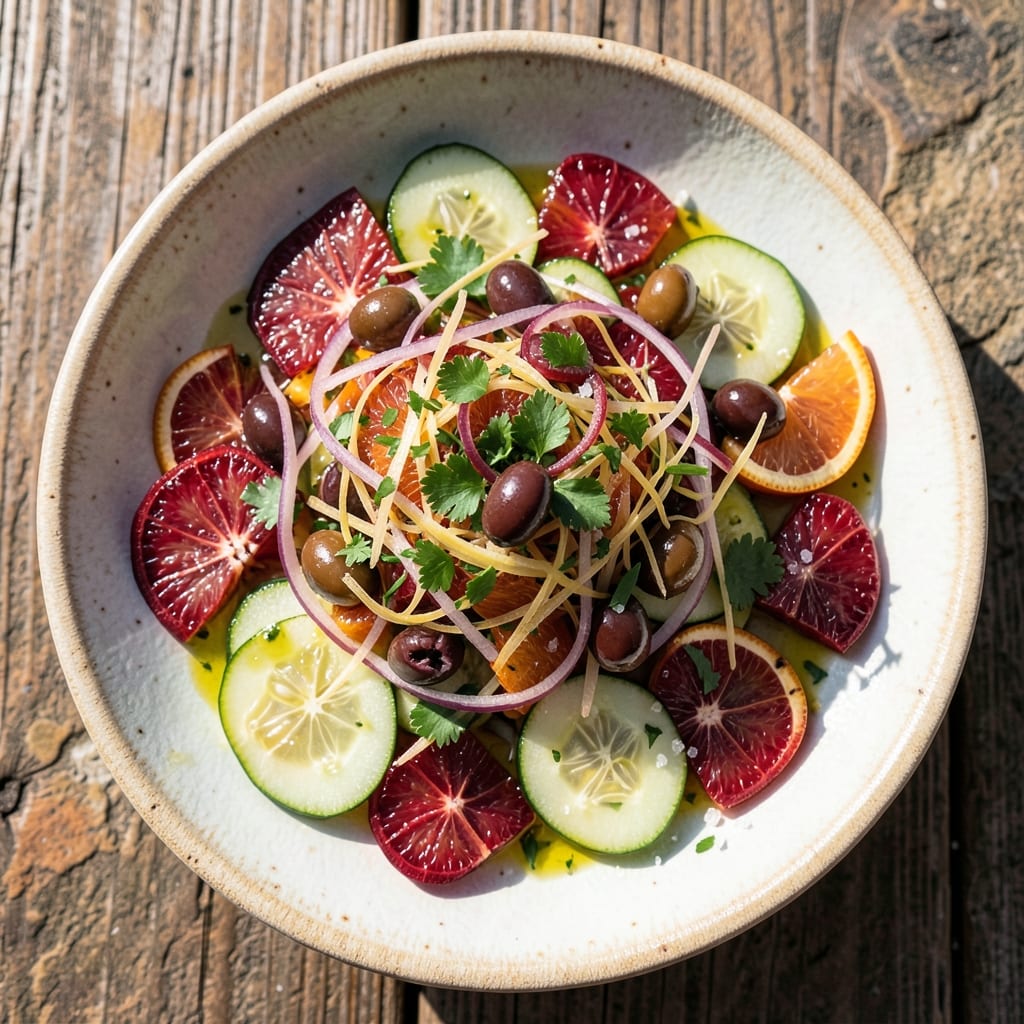 Algarve Salad Recipe: Sun-Kissed Citrus and Olive Brightness