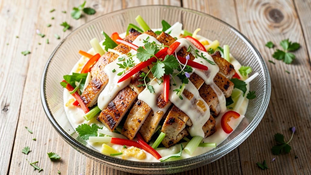 Biaggi's Chopped Chicken Salad Recipe: Celery Crown Crunch Meets Herb-Infused Cream Cheese Bliss