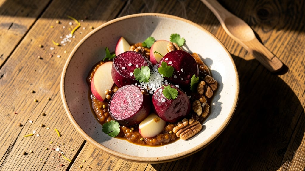 Beetroot and Chutney Salad Recipe South Africa: Earthy Sweetness with Spiced Vinegar Crunch