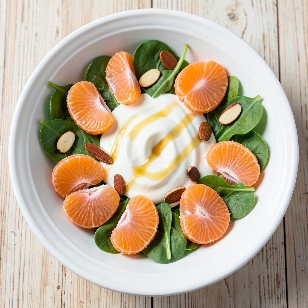4-Ingredient Mandarin Orange Salad Recipe: Citrus Pop and Creamy Yogurt Magic