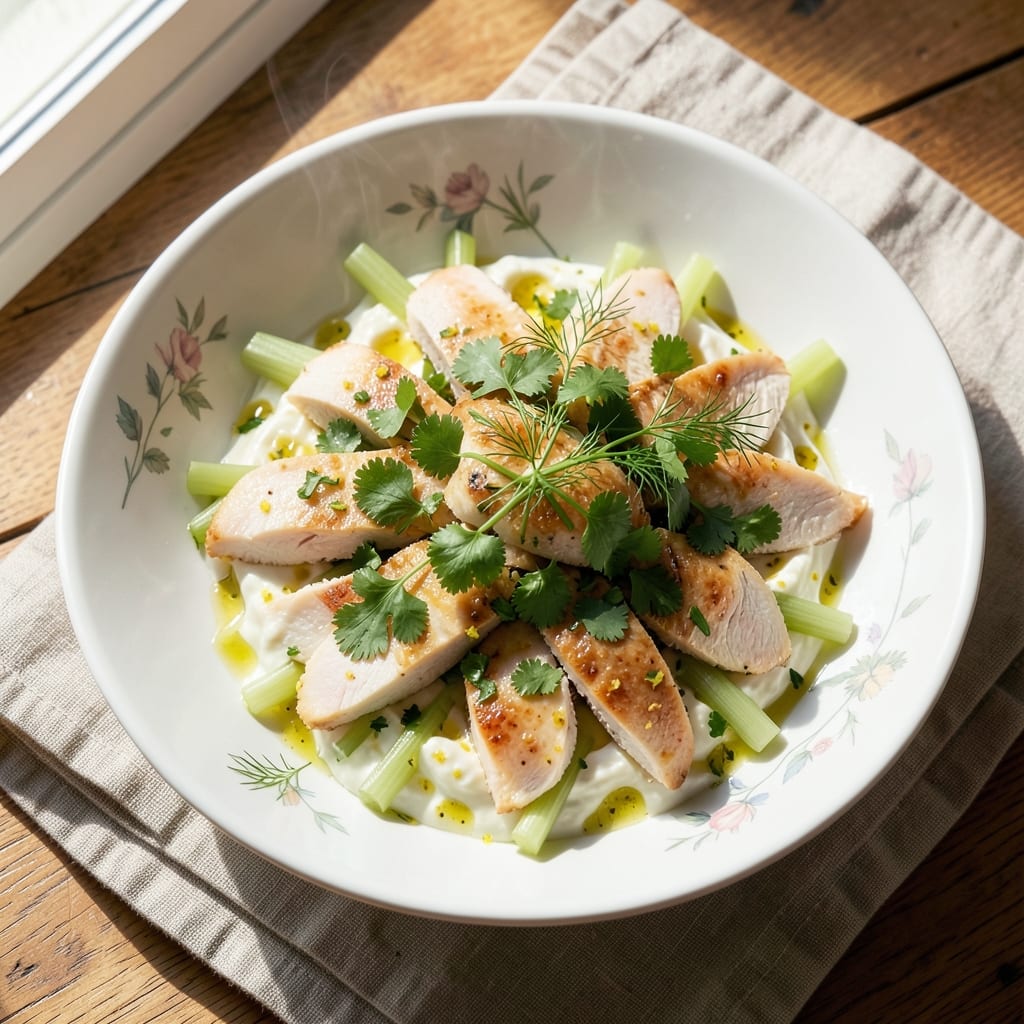 Amanda Nighbert's Chicken Salad Recipe: Crunchy Celery and Herb-Packed Freshness Without Mayo