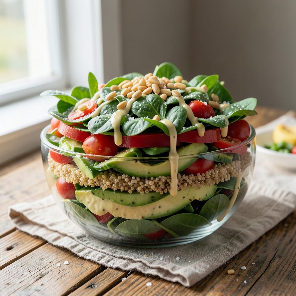 10-Layer Salad Recipe: Stacked Freshness With Zero Slop