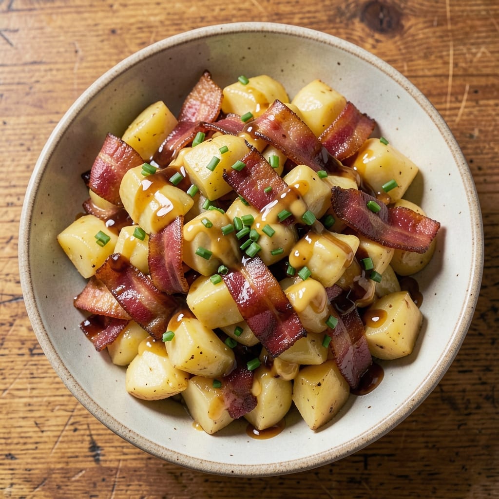 Aaron Franklin Potato Salad Recipe: Smoky BBQ-Mayo Fusion With Crispy Bacon Bites