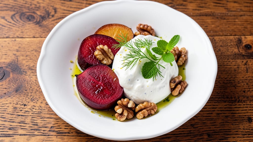 Beetroot and Yoghurt Salad Recipe: Earthy Sweetness Meets Cool Creamy Bliss