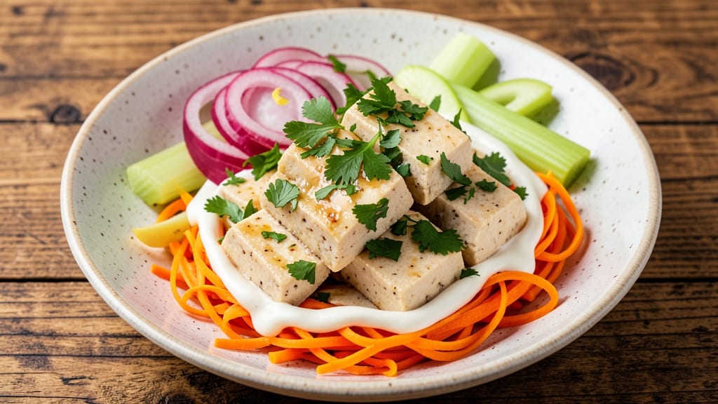 Antone's Monkey Salad Recipe: Celery Crown Crunch With Spiced Rum Cream Cheese