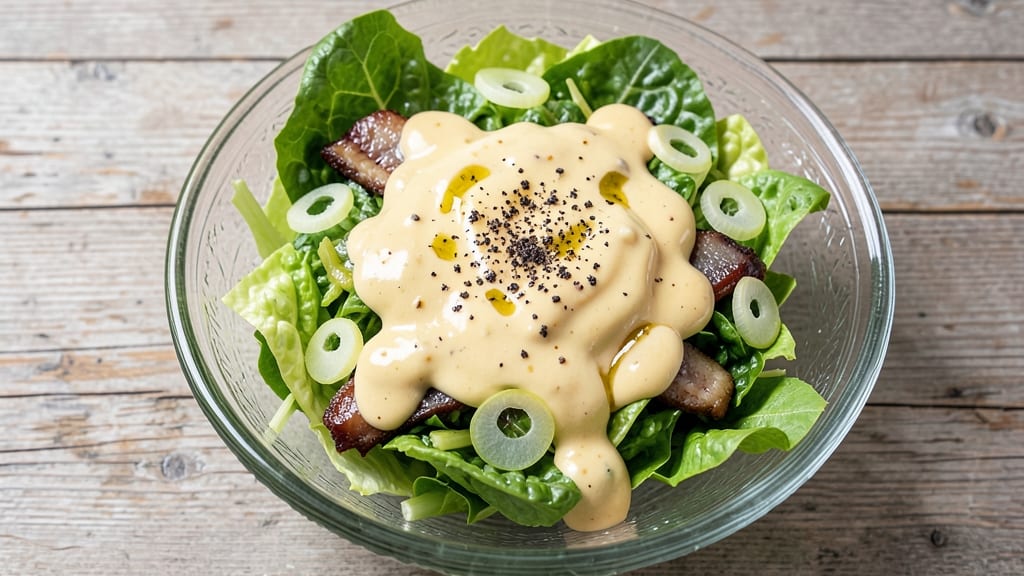 Caesar Salad Recipe: Crispy Celery Crowns Over Tangy Garlic-Anchovy Dressing