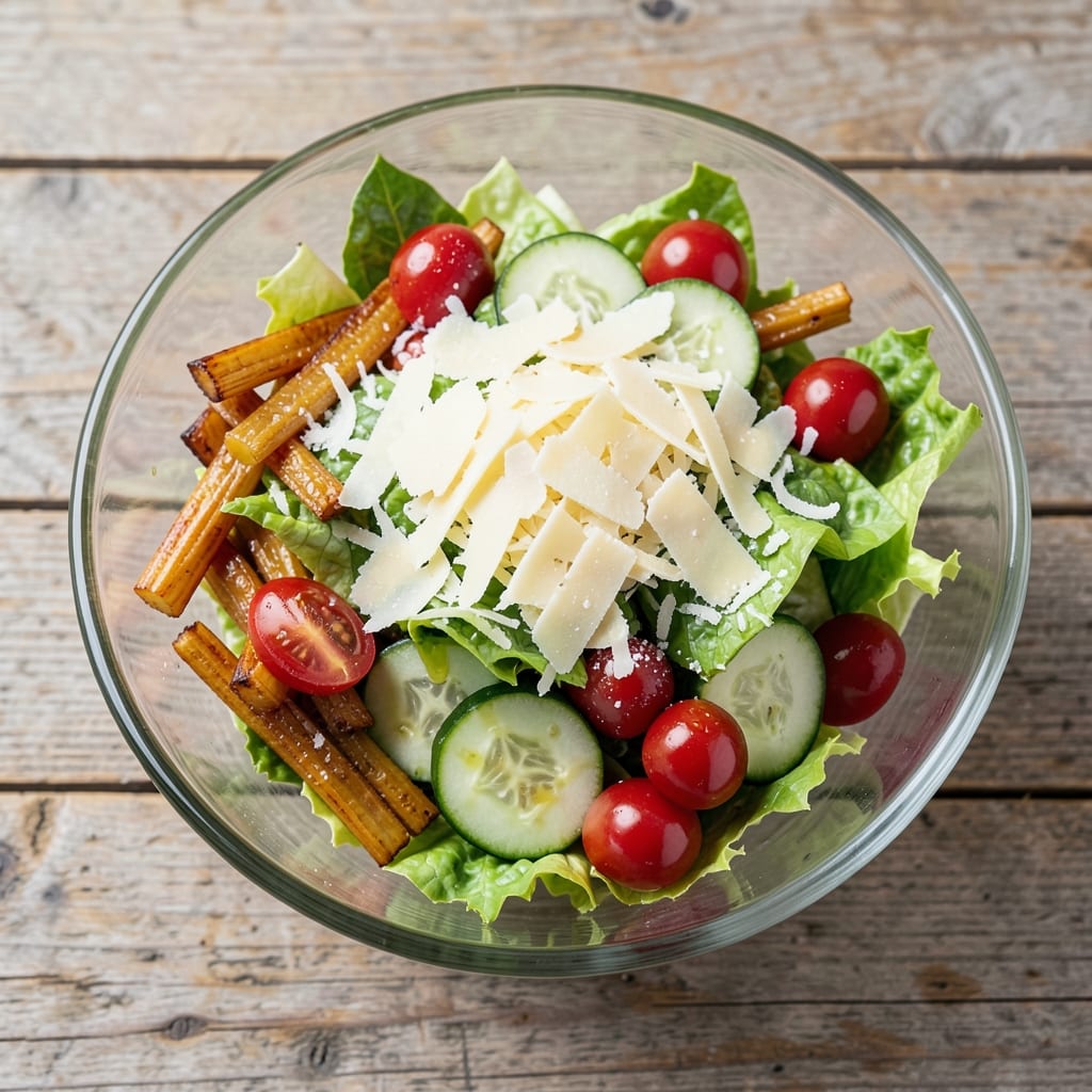 Alejos Chopped Salad Recipe: Crispy Celery and Parmesan Crunch Without Mayo