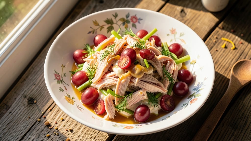 Best Ever Chicken Salad With Grapes Recipe: Juicy Chicken and Plump Grapes in One Bowl
