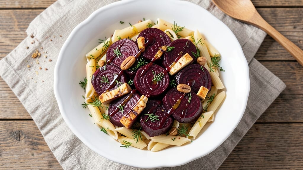 Beet Pasta Salad Recipe: Earthy Sweetness Meets Herbed Creaminess