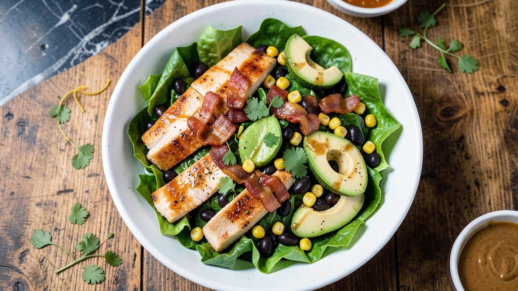California Pizza Kitchen BBQ Chopped Salad Recipe: Smoky Bacon Crunch Meets Sweet BBQ Bliss