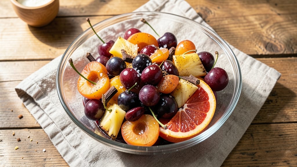 Brandied Fruit Salad Recipe: Boozy Sweetness With Warm Spice Notes