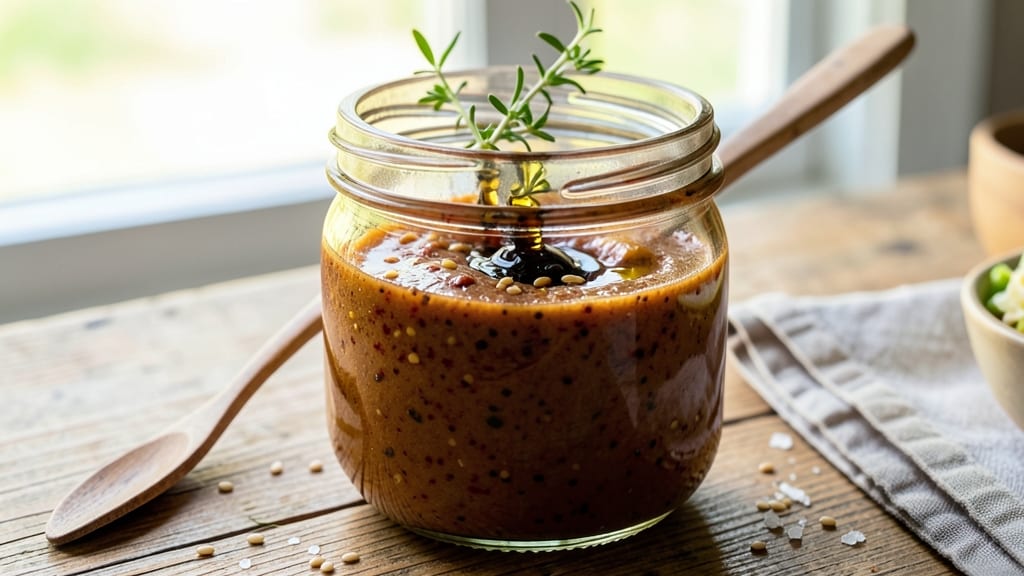 Burger Bach Salad Dressing Recipe: Smoky Bacon Vinaigrette With Tangy Mustard Twist