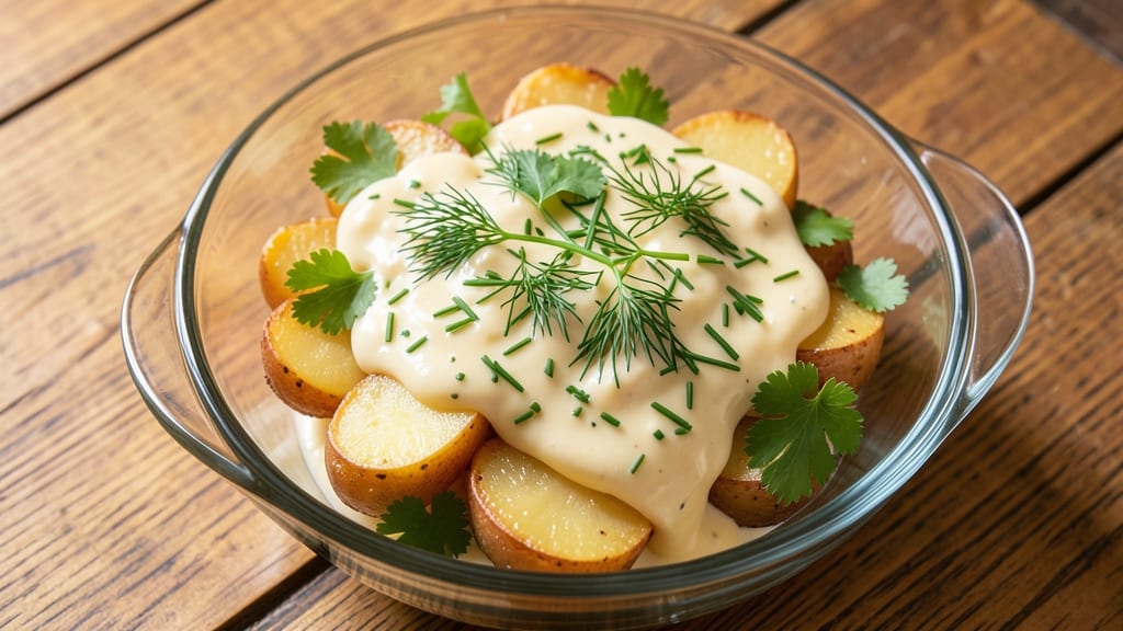 Melissa Cookston's Potato Salad Recipe: Crispy Celery Crowns and Creamy Herb Harmony