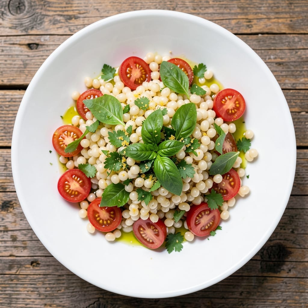 Acini De Pepe Frog Eye Salad Recipe: Creamy Orzo Bites with Lemon-Herb Crunch