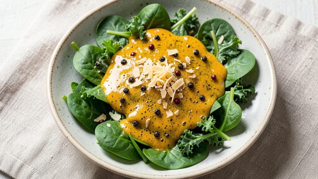 Anti-Inflammatory Glow Salad Recipe: Turmeric-Kissed Greens With Omega-Rich Toppings