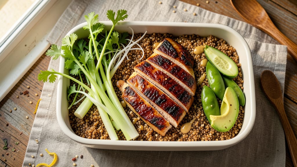 Bento Box Salad Recipe: Balanced Lunch With Crunchy Celery Crowns