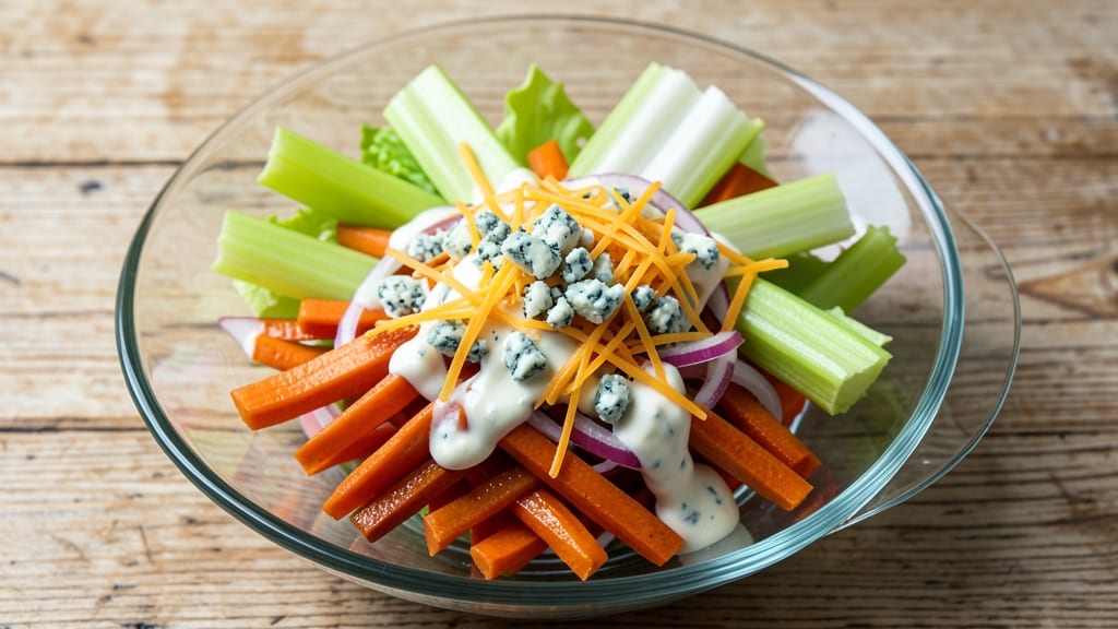 Brenda Gantt's Carrot Salad Recipe: Crispy Celery Crowns Over Creamy Cheese Bliss