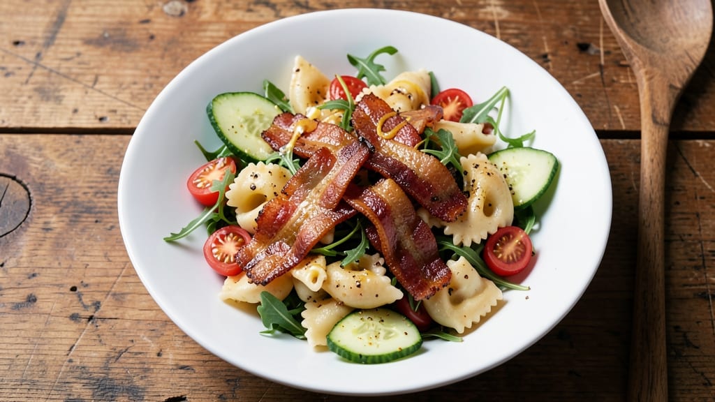 BLT Tortellini Salad Recipe: Crispy Bacon and Creamy Cheese Bliss