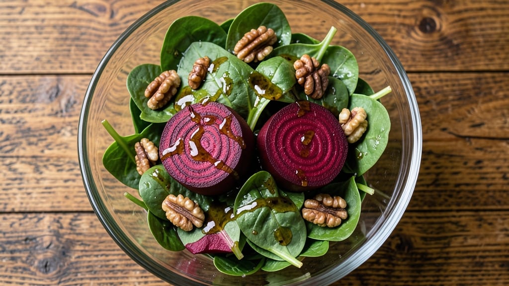 Basic Beet Salad Recipe: Earthy Sweetness With Crispy Walnut Crunch