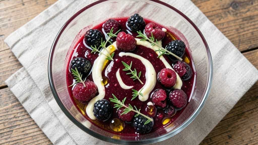 Blackberry Salad Dressing Recipe: Sweet-Tart Vinaigrette With Herbal Depth