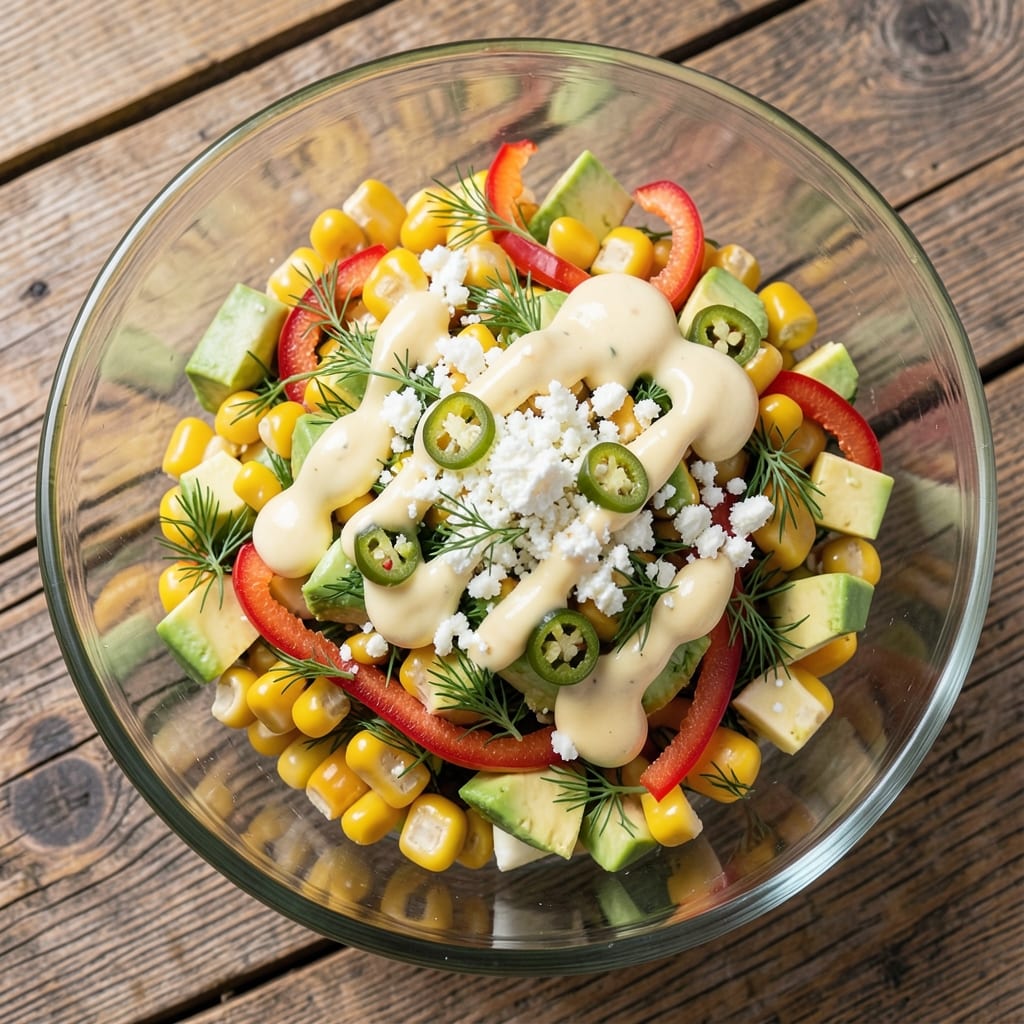 American Sweet Corn Salad Recipe: Summer Picnic Crunch in 15 Minutes