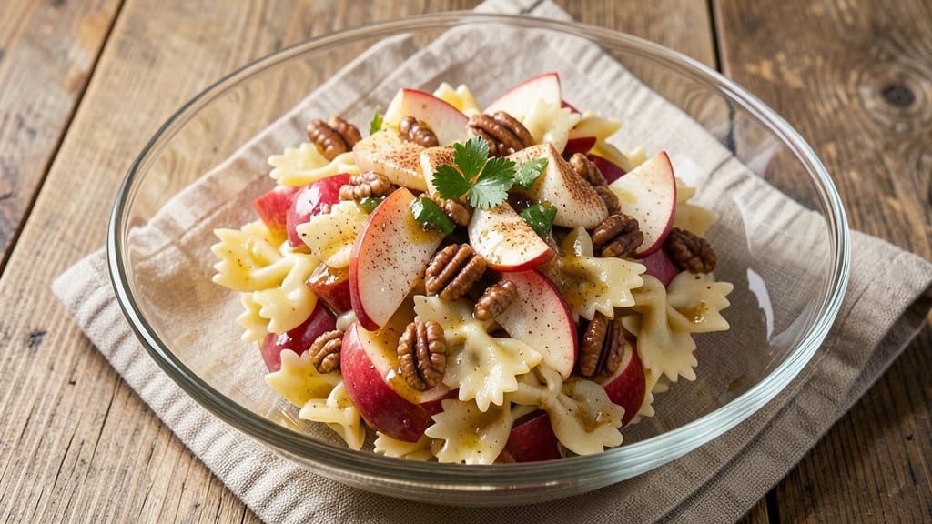 Apple Spice Junction Pasta Salad Recipe: Warm Cinnamon and Apple Crunch in Every Forkful