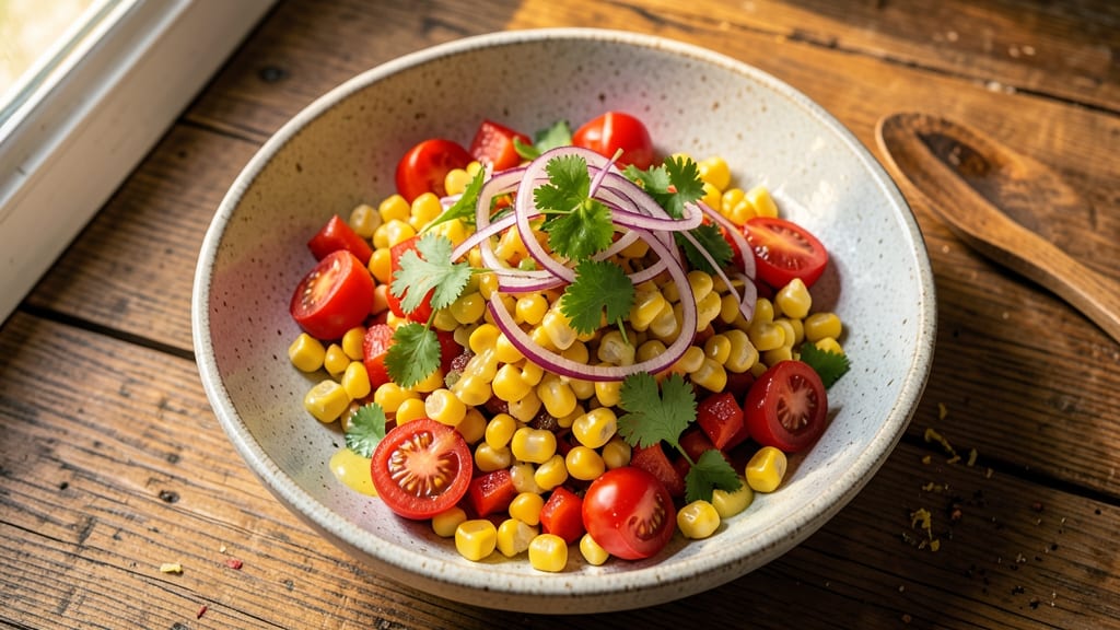 Corn Salad Recipe Using Canned Corn: Sweet and Savory One-Bowl Wonder