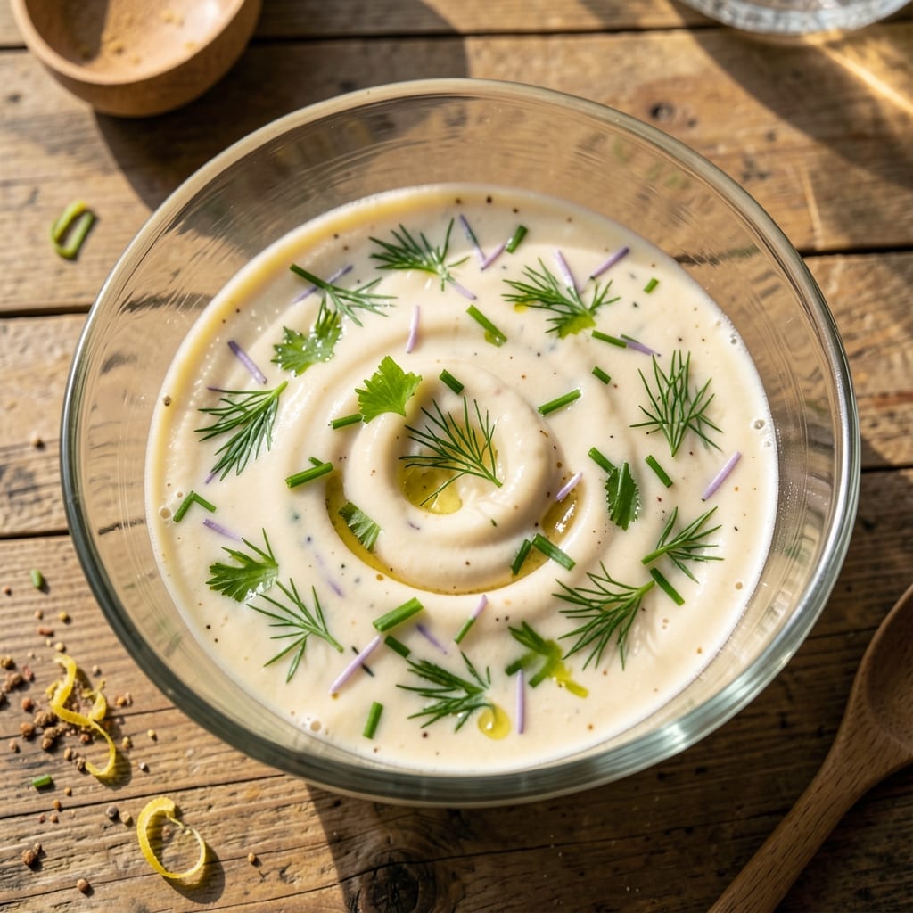 Adornetto's Salad Dressing Recipe: Celery-Creamed Crunch Without Mayo