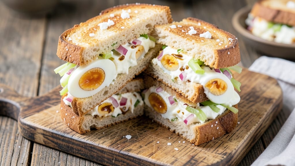 Best Egg Salad Sandwich Recipe Ever Pioneer Woman: Crisp Celery Crown Over Smoky Herb Cream Cheese Bliss